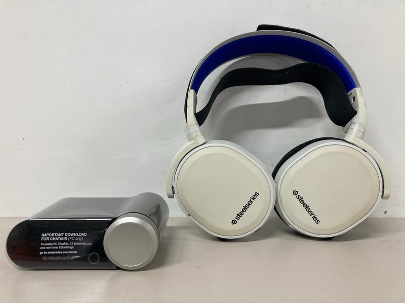 Lot 686  
            Nottingham SR1 - Delivery Only 

                
STEELSERIES ARCTIS NOVA PRO WIRELESS GAMING HEADSET (PLAYSTATION & PC) - ORIGINAL...