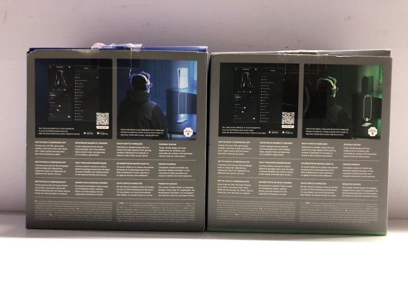 Lot 694  
            Nottingham SR1 - Delivery Only 

                
2 X STEELSERIES HEADSETS INC. ARCTIS NOVA 5X WIRELESS GAMING HEADSET (XBOX)