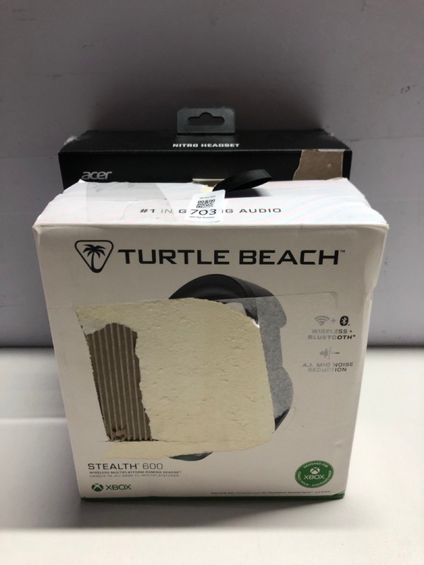 Lot 703  
            Nottingham SR1 - Delivery Only 

                
2 X GAMING HEADSETS INC. ACER NITRO HEAD HEADSET