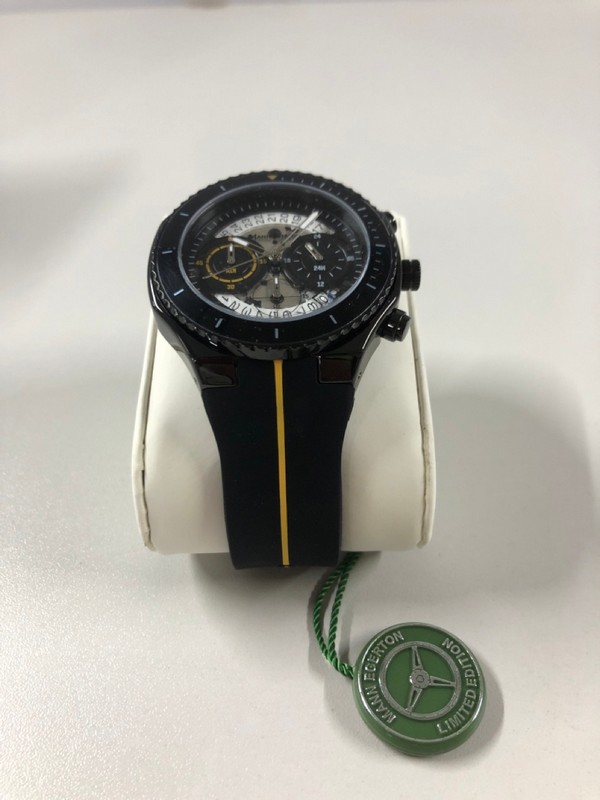 Lot 91  
            Nottingham SR1 - Delivery Only 

                
MANN EGERTON RAPTOR BLACK WHITE WATCH MODEL: ME0132