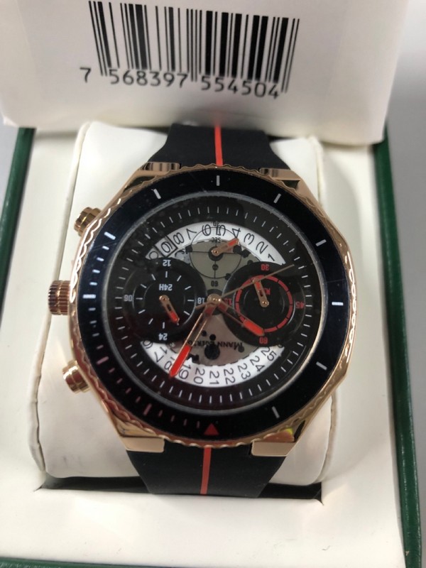 Lot 92  
            Nottingham SR1 - Delivery Only 

                
MANN EGERTON RAPTOR ROSE WHITE WATCH MODEL: ME0131