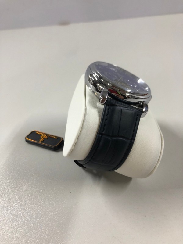 Lot 96  
            Nottingham SR1 - Delivery Only 

                
SAMUEL JOSEPH AUTOMATIC LIMITED EDITION SILVER WATCH MODEL: SJ0005