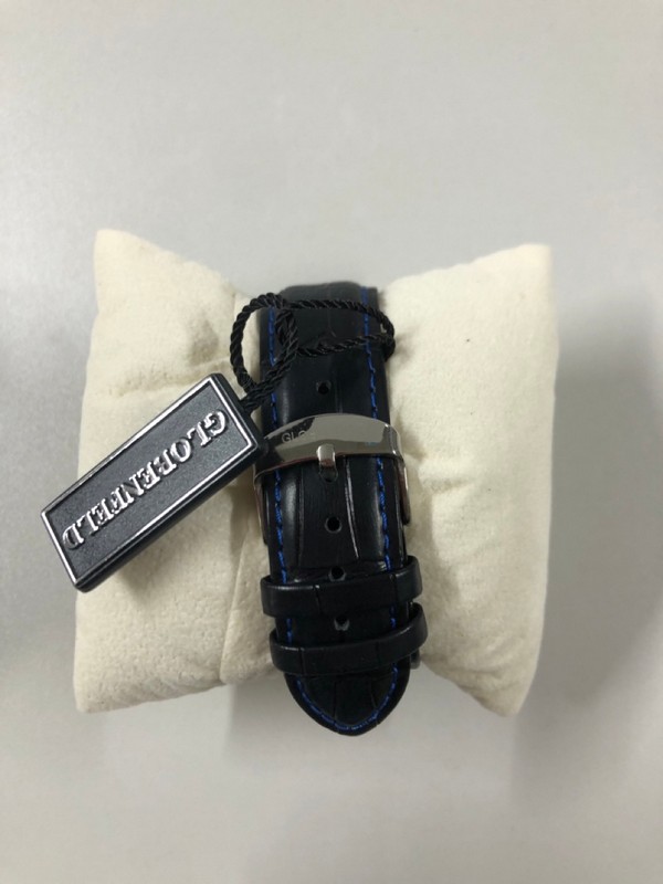 Lot 99  
            Nottingham SR1 - Delivery Only 

                
GLOBENFELD ROMAN CHRONO BLUE WATCH MODEL: GF0013