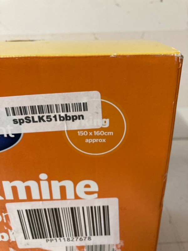 Lot 130  
            Nottingham SR3 - Delivery Only 

                
SILENT NIGHT YOURS N MINE DUAL CONTROL ELECTRIC BLANKET