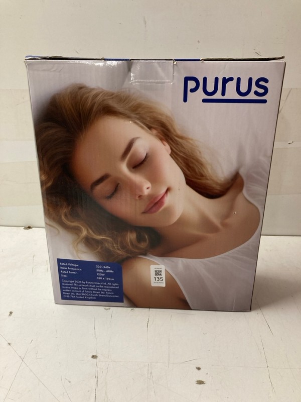Lot 135  
            Nottingham SR3 - Delivery Only 

                
PURUS ELECTRIC HEATED THROW BLANKET