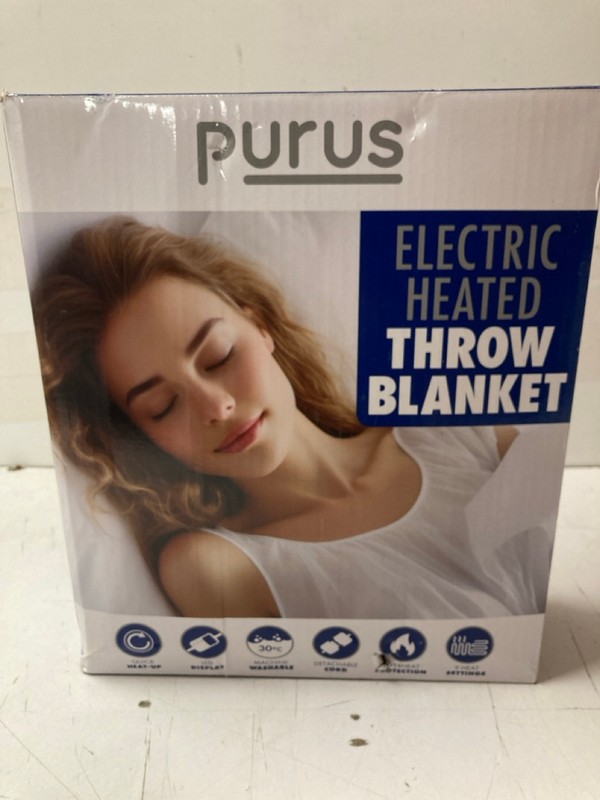 Lot 135  
            Nottingham SR3 - Delivery Only 

                
PURUS ELECTRIC HEATED THROW BLANKET
