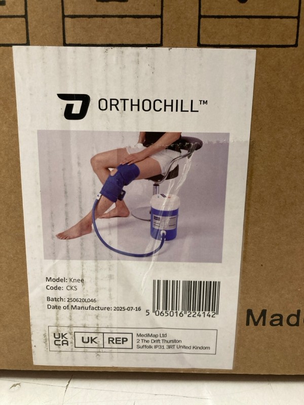 Lot 136  
            Nottingham SR3 - Delivery Only 

                
ORTHOCHILL KNEE MODEL