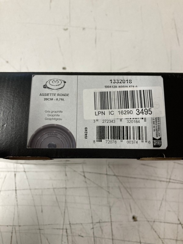 Lot 143  
            Nottingham SR3 - Delivery Only 

                
STAUB LA COCOTTE CAST IRON