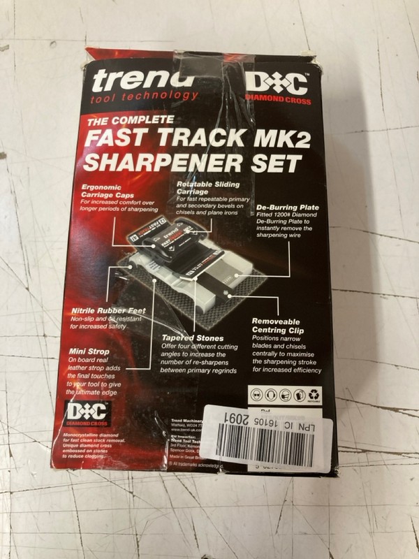 Lot 144  
            Nottingham SR3 - Delivery Only 

                
TREND FAST TRACK MK2 SHARPENER SET