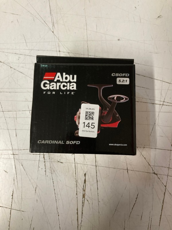 Lot 145  
            Nottingham SR3 - Delivery Only 

                
ABU GARCIA CARDINAL 50FD