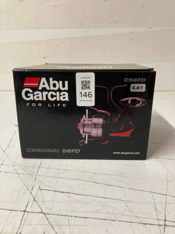 Lot 146  
            Nottingham SR3 - Delivery Only 

                
ABU GARCIA CARDINAL 56FD