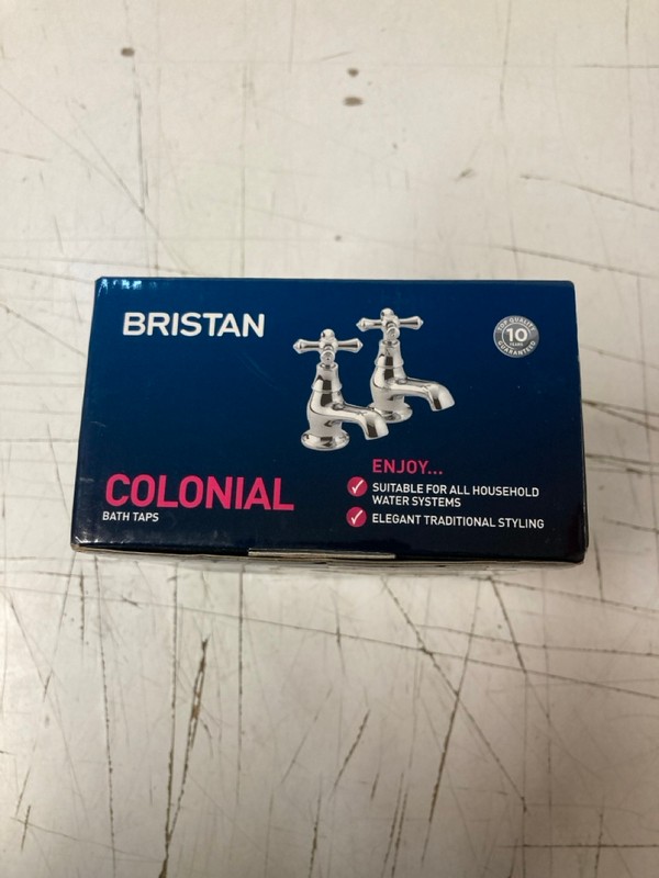 Lot 147  
            Nottingham SR3 - Delivery Only 

                
BRISTAN COLONIAL BATH TAPS
