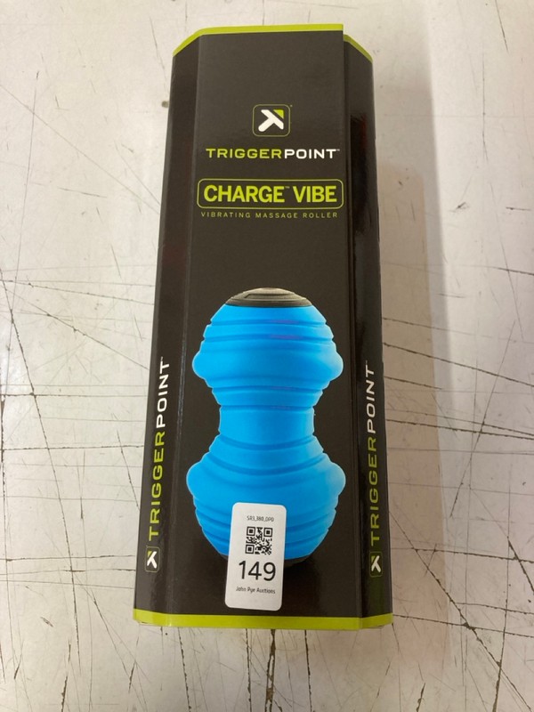 Lot 149  
            Nottingham SR3 - Delivery Only 

                
TRIGGER POINT CHARGE VIBE VIBRATING MASSAGE ROLLER