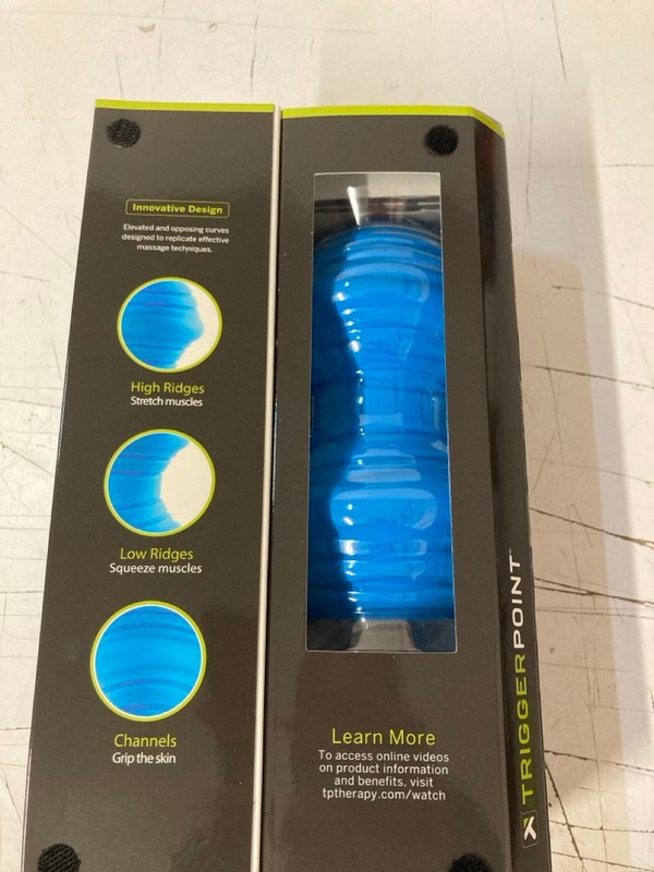 Lot 149  
            Nottingham SR3 - Delivery Only 

                
TRIGGER POINT CHARGE VIBE VIBRATING MASSAGE ROLLER