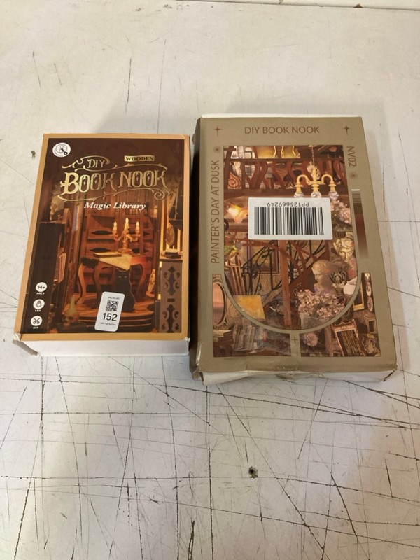 Lot 152  
            Nottingham SR3 - Delivery Only 

                
2 X ITEMS TO INCLUDE DIY WOODEN BOOK NOOK MAGIC LIBRARY