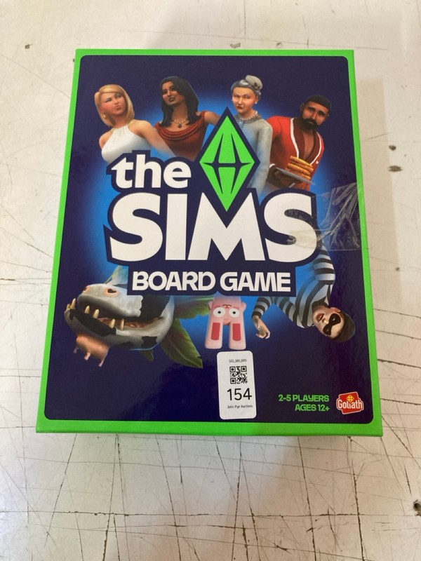 Lot 154  
            Nottingham SR3 - Delivery Only 

                
THE SIMS BOARD GAME