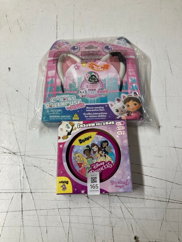 Lot 165  
            Nottingham SR3 - Delivery Only 

                
2 X ITEMS TO INCLUDE DISNEY PRINCESS SPOT THE MATCH