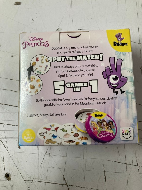 Lot 165  
            Nottingham SR3 - Delivery Only 

                
2 X ITEMS TO INCLUDE DISNEY PRINCESS SPOT THE MATCH