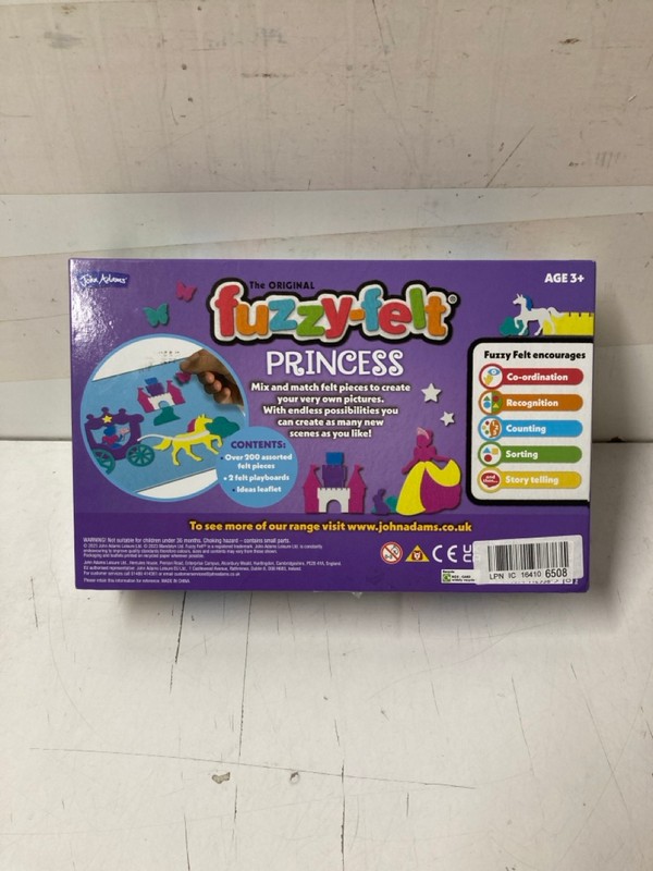 Lot 168  
            Nottingham SR3 - Delivery Only 

                
2 X ITEMS TO INCLUDE FUZZY-FELT PRINCESS