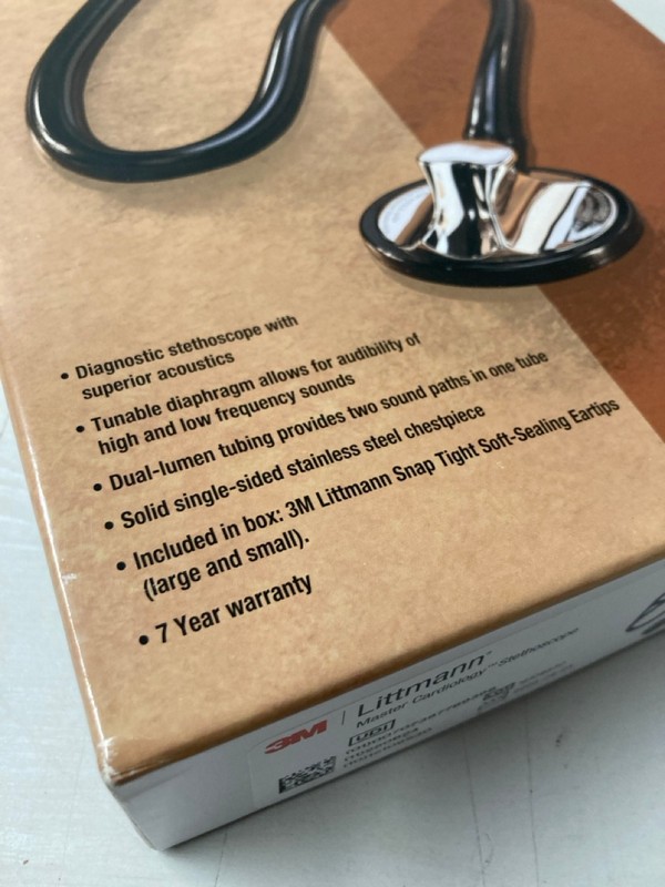 Lot 16  
            Nottingham SR3 - Delivery Only 

                
LITTMANN MASTER CARDIOLOGY STETHOSCOPE