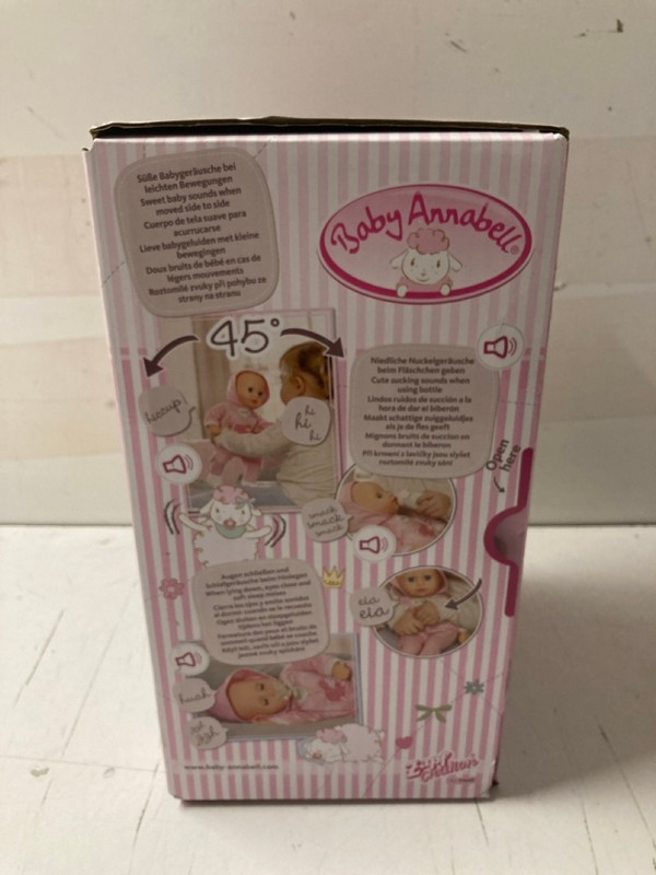 Lot 174  
            Nottingham SR3 - Delivery Only 

                
ZAPF CREATION HANNAH DOLL