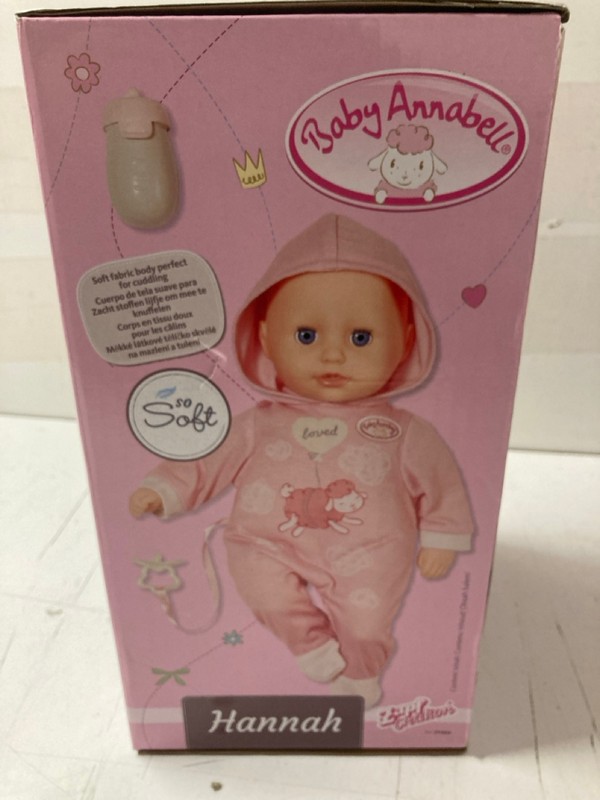 Lot 174  
            Nottingham SR3 - Delivery Only 

                
ZAPF CREATION HANNAH DOLL