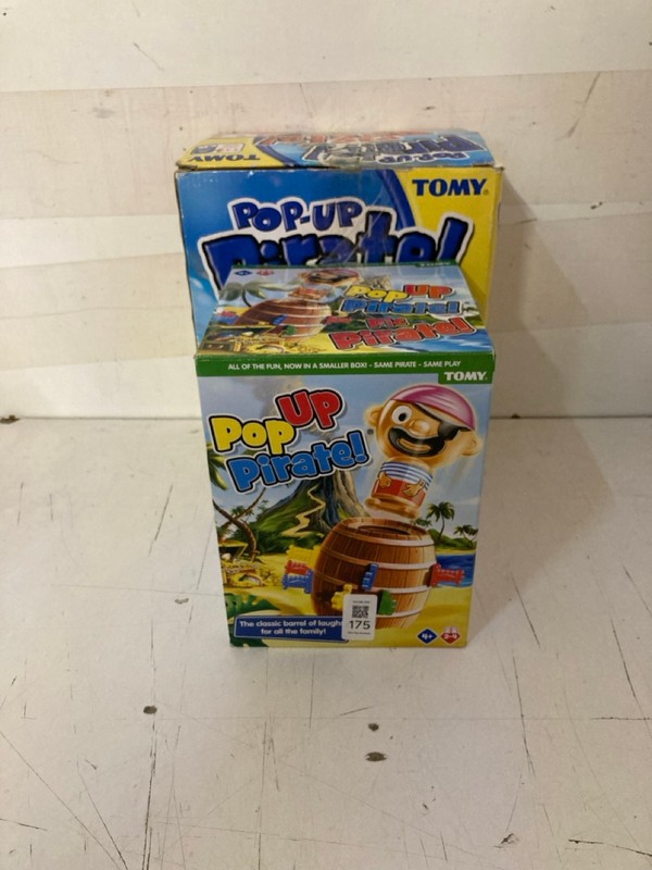 Lot 175  
            Nottingham SR3 - Delivery Only 

                
2 X ITEMS TO INCLUDE POP UP PIRATE