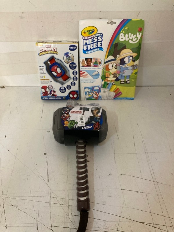 Lot 176  
            Nottingham SR3 - Delivery Only 

                
3 X ITEMS TO INCLUDE THORS HAMMER