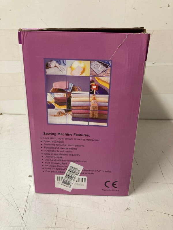 Lot 191  
            Nottingham SR3 - Delivery Only 

                
MINI MULTIFUNCTIONAL HOUSEHOLD SEWING MACHINE