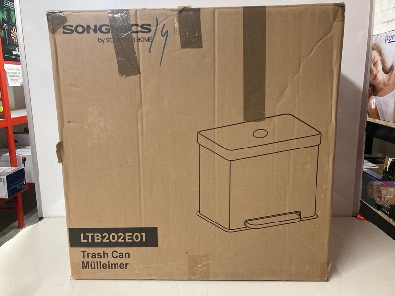 Lot 203  
            Nottingham SR3 - Delivery Only 

                
SONGMICS HOME TRASH CAN