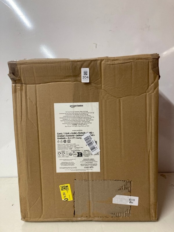 Lot 204  
            Nottingham SR3 - Delivery Only 

                
PET FOOD STORAGE CONTAINER - Image 2