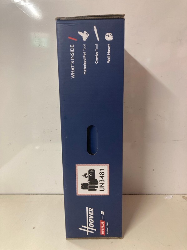 Lot 212  
            Nottingham SR3 - Delivery Only 

                
HOOVER CORDLESS VACUUM CLEANER HF1 PLUS