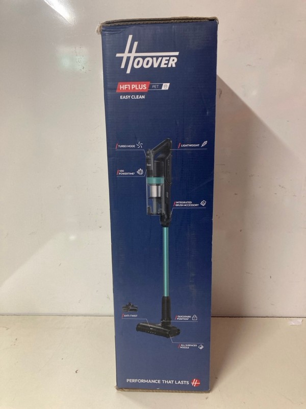 Lot 212  
            Nottingham SR3 - Delivery Only 

                
HOOVER CORDLESS VACUUM CLEANER HF1 PLUS