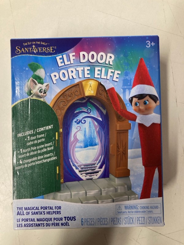 Lot 215  
            Nottingham SR3 - Delivery Only 

                
3 X ITEMS TO INCLUDE SANTAVERSE ELF DOOR