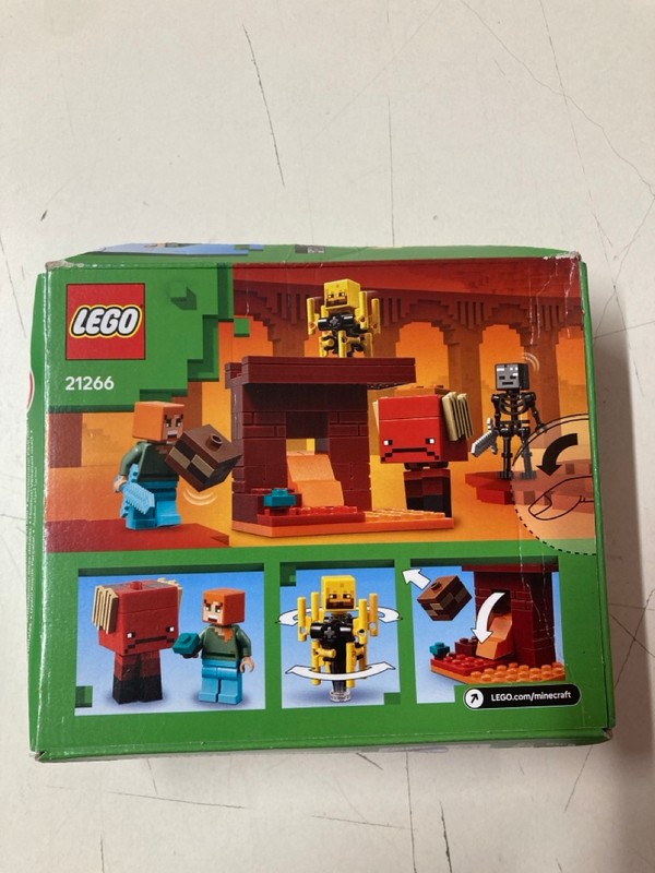 Lot 216  
            Nottingham SR3 - Delivery Only 

                
3 X ITEMS TO INCLUDE LEGO MINECRAFT THE NETHER LAVA BATTLE
