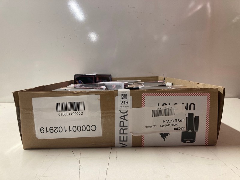 Lot 219  
            Nottingham SR3 - Delivery Only 

                
BOX OF ITEMS TO INCLUDE STRANGER THINGS FUNKO POP