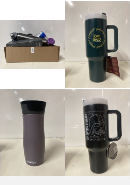 Lot 223  
            Nottingham SR3 - Delivery Only 

                
BOX OF ITEMS TO INCLUDE TRITAN SPORTS BOTTLE