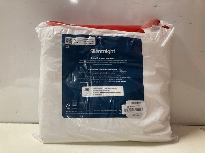 Lot 227  
            Nottingham SR3 - Delivery Only 

                
2 X SILENT NIGHT ELECTRIC BLANKET