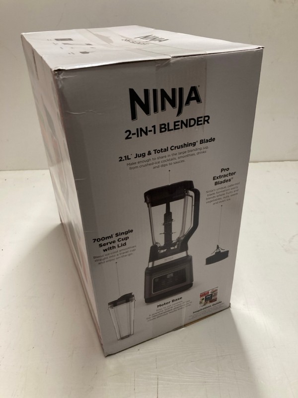 Lot 22  
            Nottingham SR3 - Delivery Only 

                
NINJA 2 IN 1 BLENDER