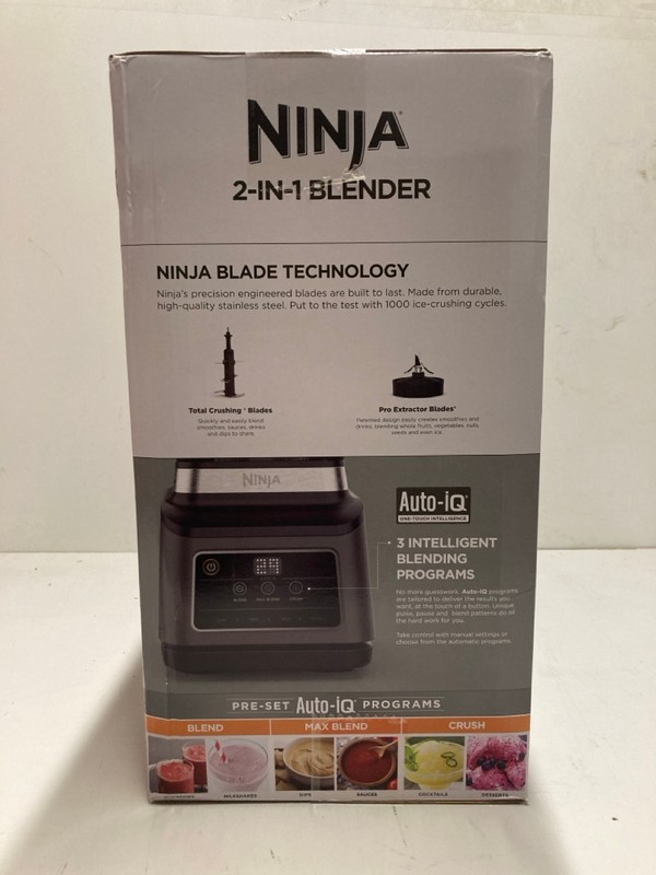 Lot 22  
            Nottingham SR3 - Delivery Only 

                
NINJA 2 IN 1 BLENDER