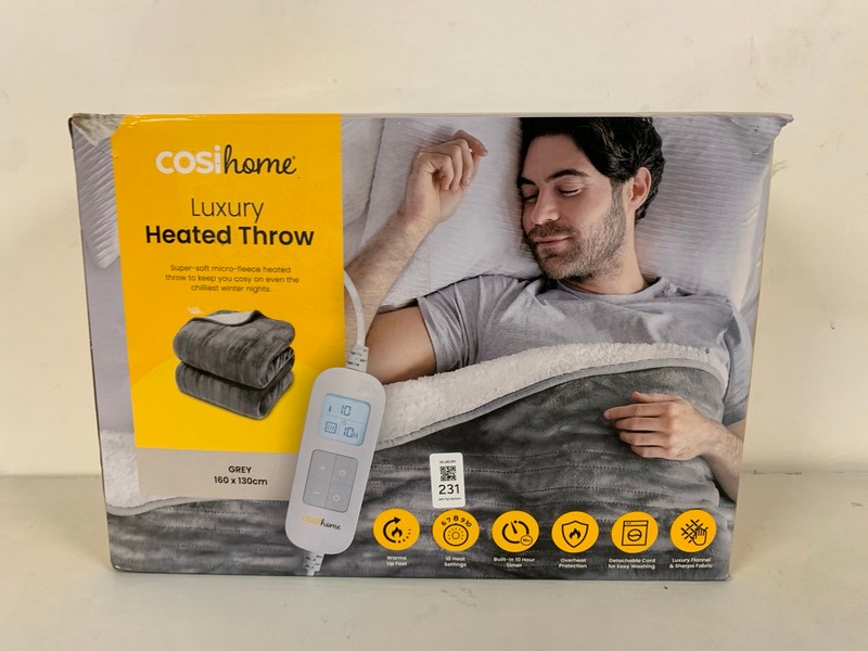 Lot 231  
            Nottingham SR3 - Delivery Only 

                
COSI HOME LUXARY HEATED THROW