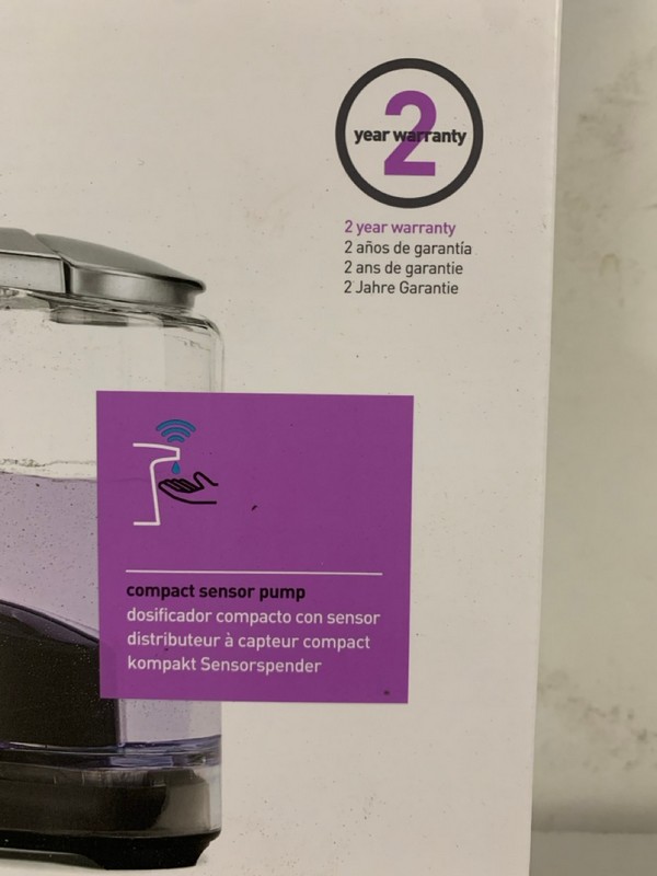 Lot 236  
            Nottingham SR3 - Delivery Only 

                
2 X ITEMS TO INCLUDE SIMPLE HUMAN SENSOR PUMP - Image 4