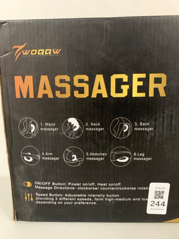 Lot 244  
            Nottingham SR3 - Delivery Only 

                
WOQQW MASSAGER