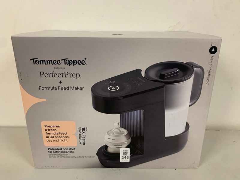Lot 246  
            Nottingham SR3 - Delivery Only 

                
TOMMEE TIPPEE PERFECT PREP FORMULA FEED MAKER