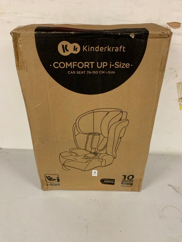 Lot 247  
            Nottingham SR3 - Delivery Only 

                
KINDERKRAFT COMFORT UP I-SIZE CAR SEAT