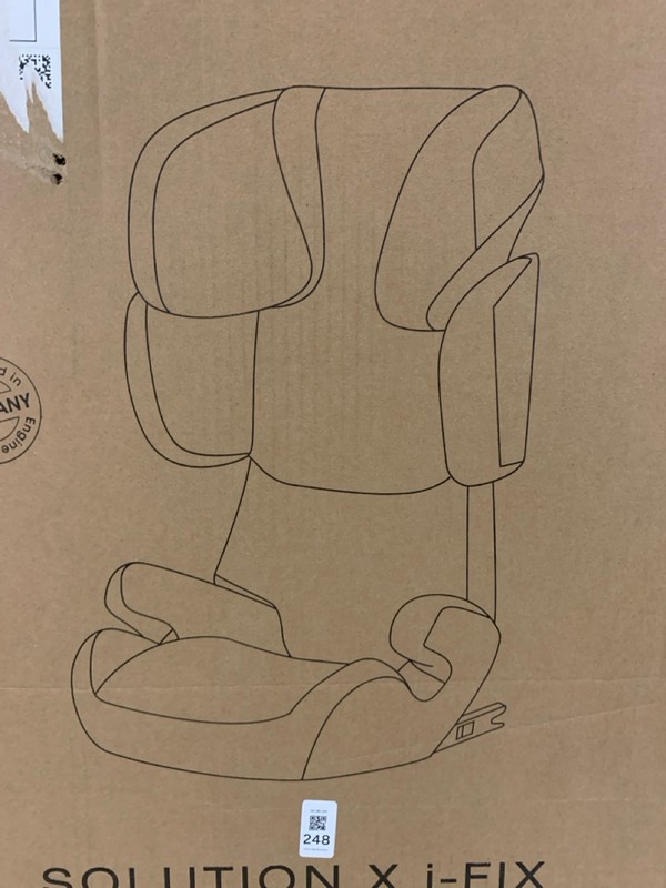 Lot 248  
            Nottingham SR3 - Delivery Only 

                
CYBEX SILVER SOLUTION X I-FIX CAR SEAT