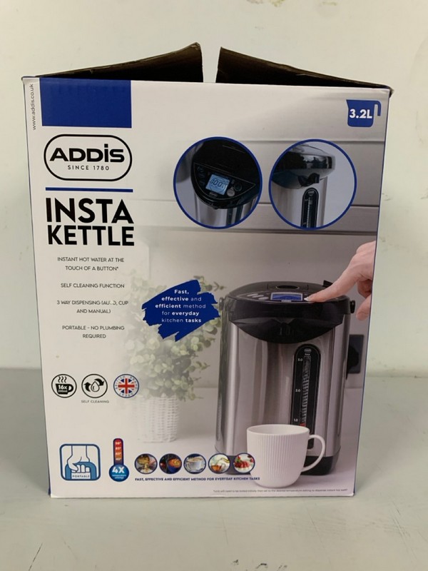 Lot 249  
            Nottingham SR3 - Delivery Only 

                
ADDIS 3.2L THERMO POT