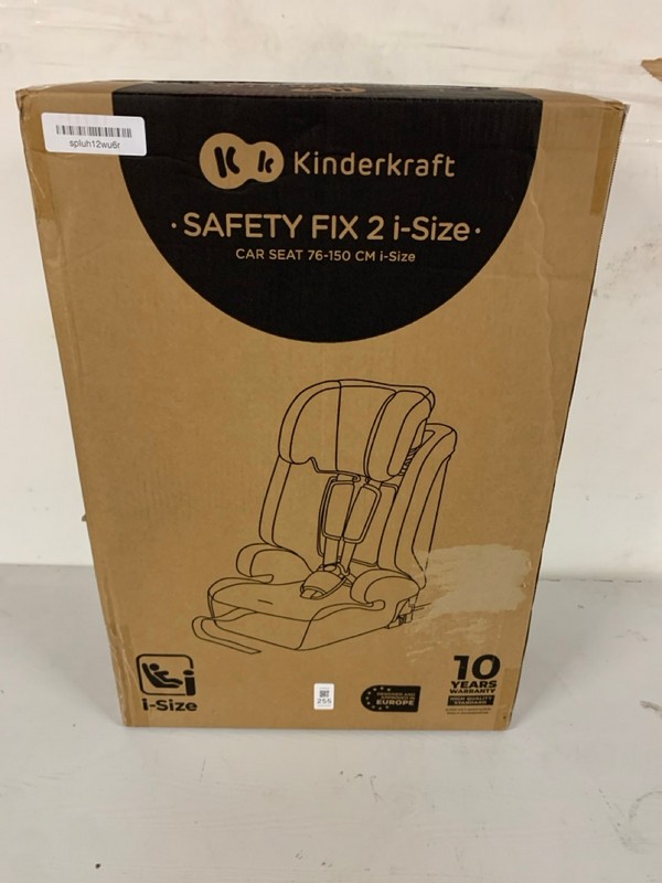 Lot 255  
            Nottingham SR3 - Delivery Only 

                
KINDER KRAFT SAFETY FIX 2 I-SIZE CAR SEAT