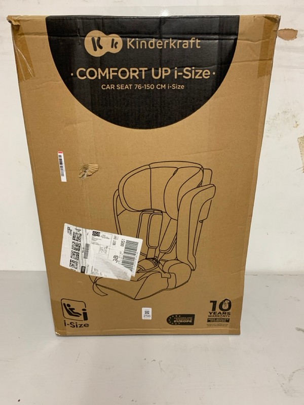 Lot 256  
            Nottingham SR3 - Delivery Only 

                
KINDERKRAFT COMFORT UP I-SIZE CAR SEAT