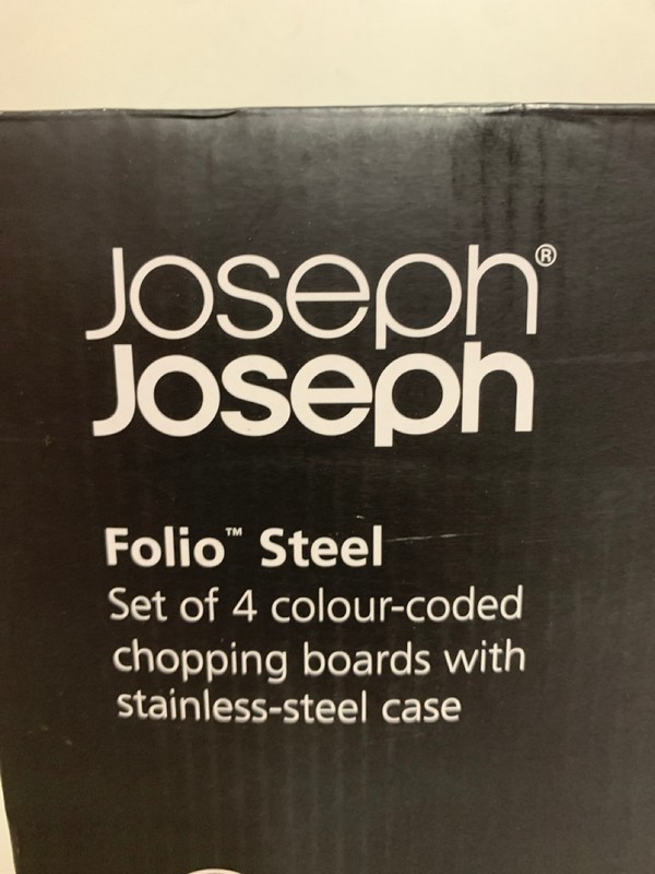 Lot 258  
            Nottingham SR3 - Delivery Only 

                
JOSEPH JOSEPH FOLIO STEEL SET OF 4 CHOPPING BOARDS - Image 2